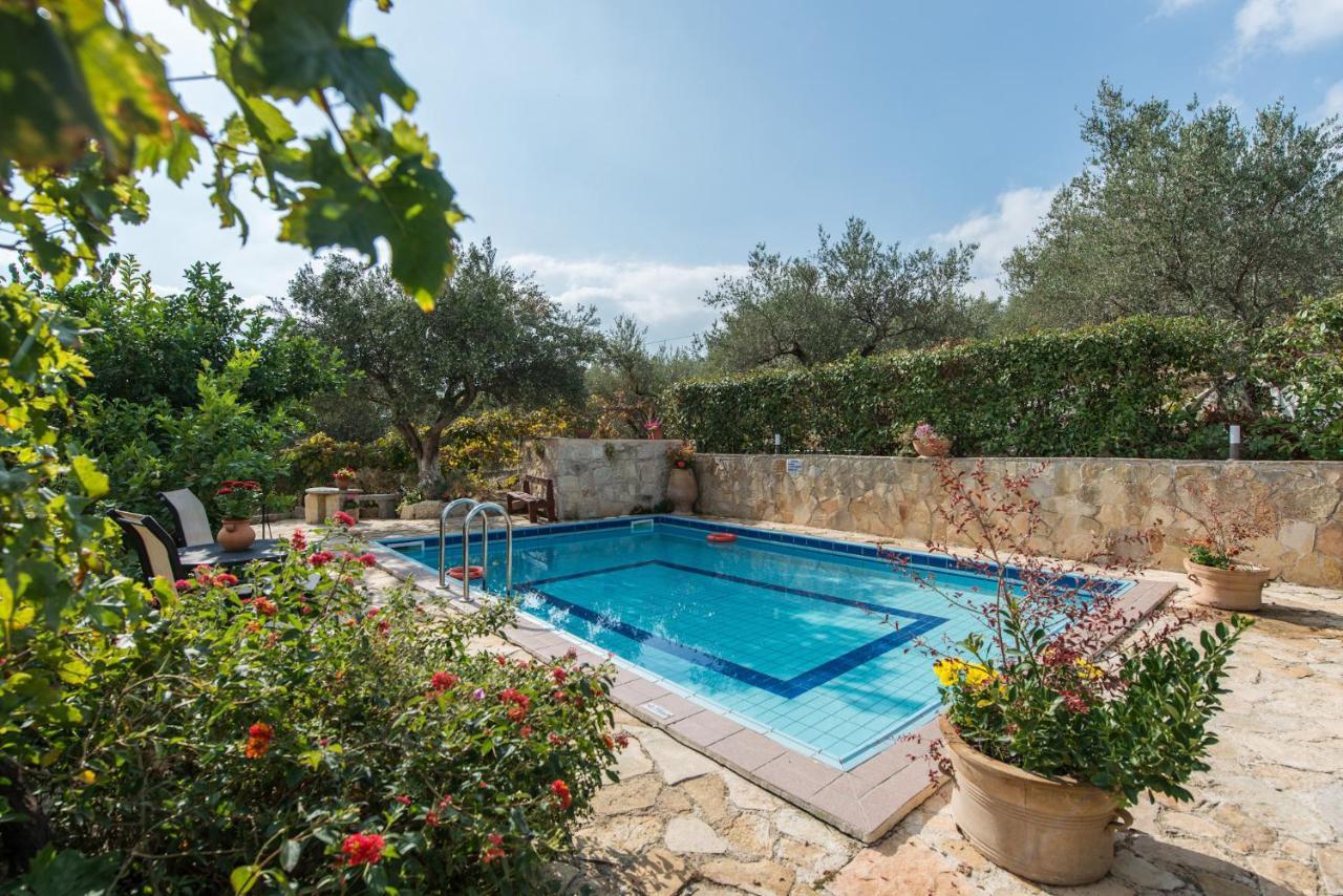 Villa Toula With Pool Nr Armeni Crete Makhairoi Ngoại thất bức ảnh